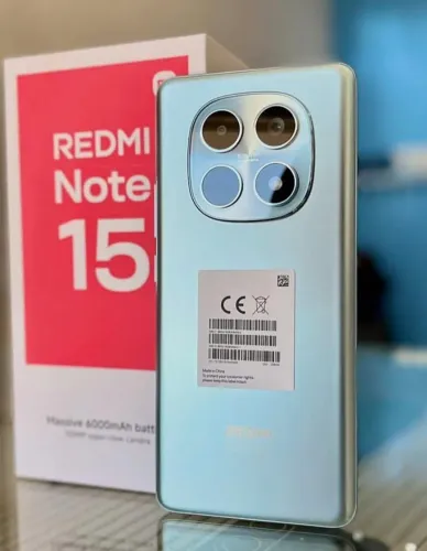 Celular Lançamento Xiaomi - Redmi Note 15 - Azul - 256/8 Versão Global a top