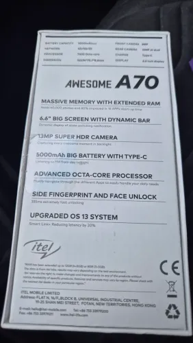 Celular Awesome Intel A70