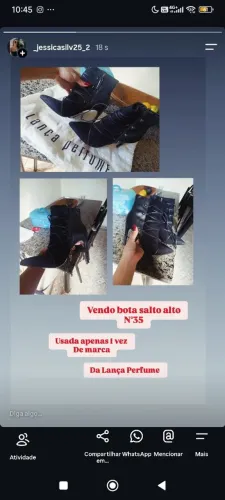 BOTA LANÇA PERFUME