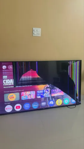 TV HISENSE DEFEITO NA TELA