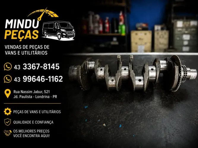 Virabrequim Iveco 3.0 Stander 