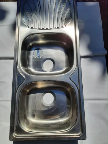 Cuba dupla inox tramontina