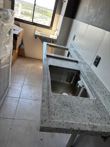 Colagem de cuba / corte para fogão