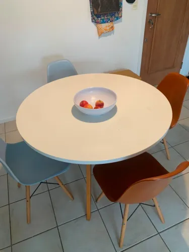 Mesa de Jantar Redonda Tok&Stok