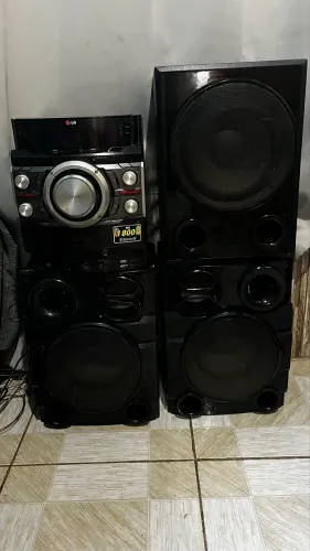 ? LG X-Boom CM4440 ? Som potente e completo!