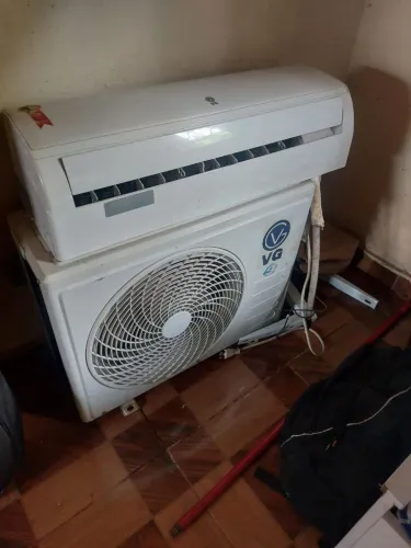 Central de ar 12 mil BTUs convencional entrego instalada