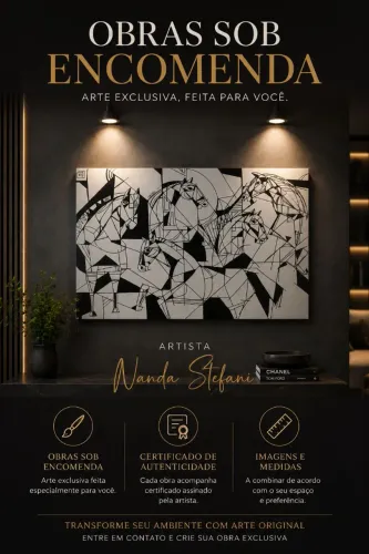 Obras de arte sob encomenda/ quadros / pintura 