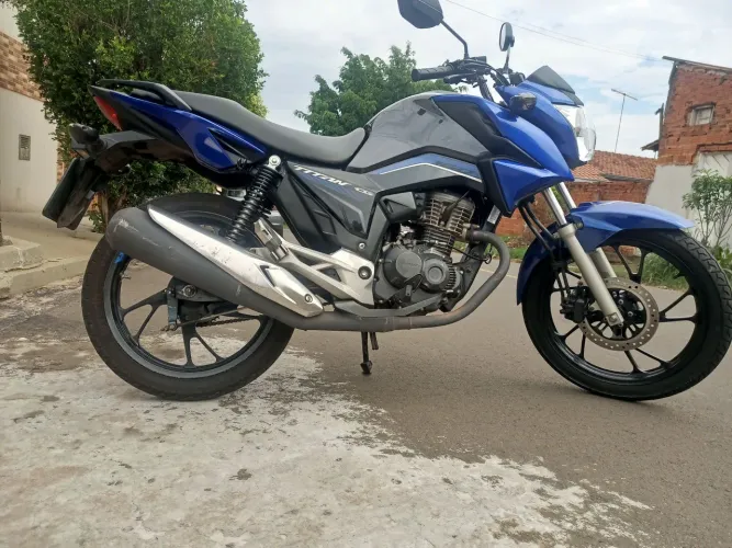 Cg 160 Titan cinza metálica