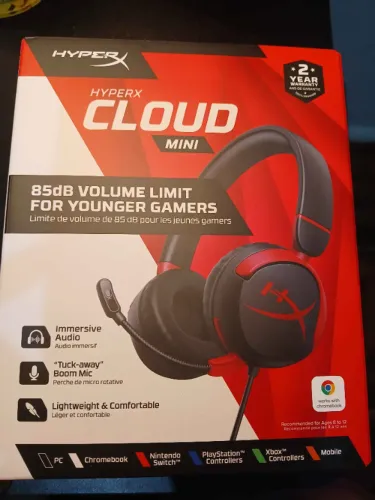 Headset Gamer Infantil HyperX Cloud Mini (lacrado)