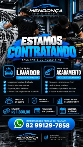 Vaga de emprego 