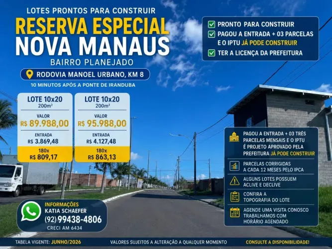 Bairro Planejado nova Manaus
