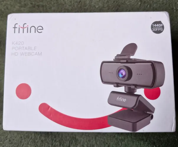 Webcam Fifine K420 full hd com tripé