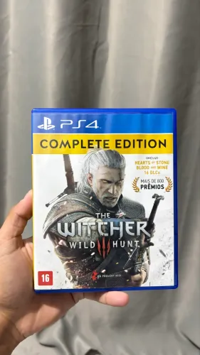 Jogo The Witcher 3 Complete Edition PS4 Original - Mídia Sem Riscos