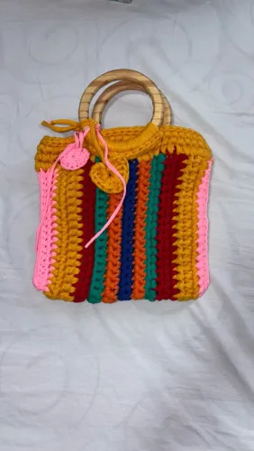 Bolsa de crochê