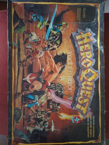 Hero Quest Original (ano 1993) - jogo de tabuleiro