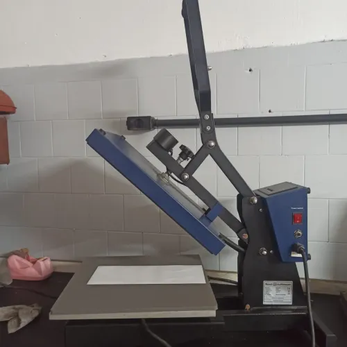 Prensa Térmica Plana (Base 38x38) Magnética com Gaveta Premium - 220v