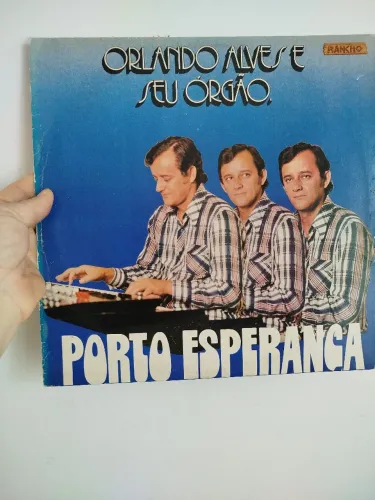 LP Vinil Orlando Alves e seu Órgão Porto Esperança 1981