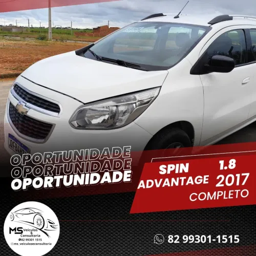 Chevrolet Spin Advantage 1.8 8V Econo.flex 5P Aut. 2017