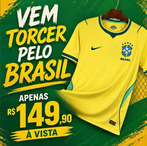 CAMISA BRASIL 2026 PRINCIPAL VERSAO JOGADOR