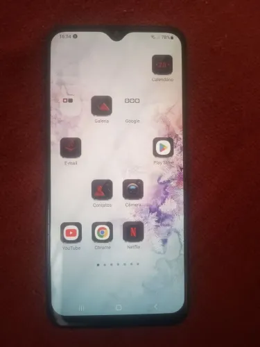 Samsung Galaxy a20 com nota