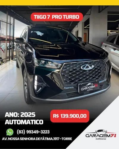 Chery Tiggo 7 Pro 1.6 Turbo 16V Aut. 2024