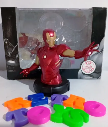 HOMEM DE FERRO BUSTO MARVEL EDIÇAO LIMITADA