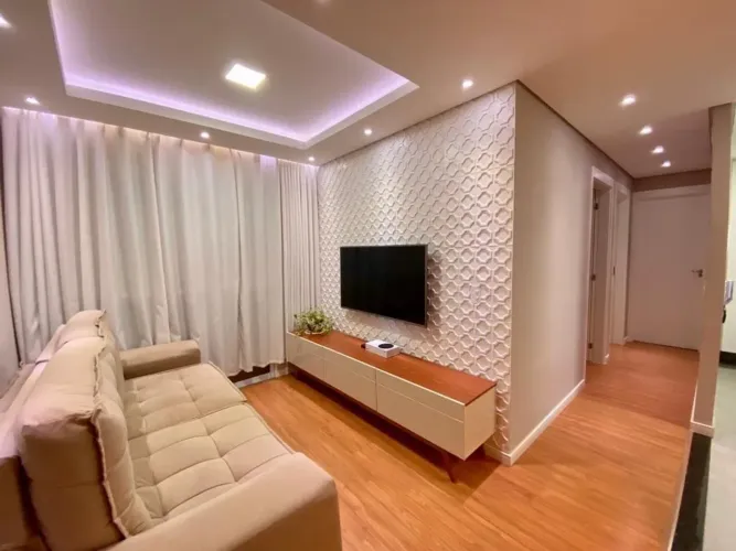 Apartamento com 2 dormitórios para alugar, 48 m² por R$ 1.700,00/mês - Lajeado - Cotia/SP