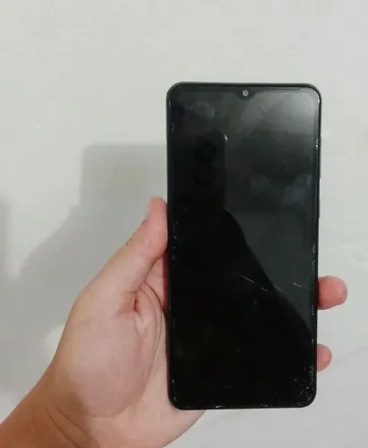 Celular Samsung Azul para retirada de peças
