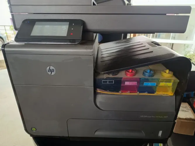 Vendo impressora Multifuncional Hp Officejet Pro X476dw Mfp, funcionando. LEIA.