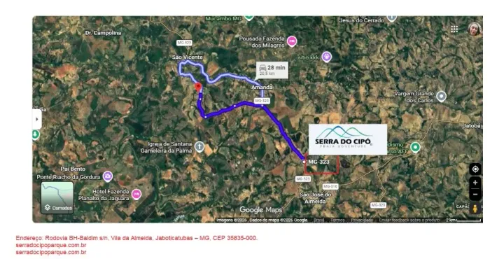 Terreno 2.000m² em Baldin próximo ao Praia Adventure