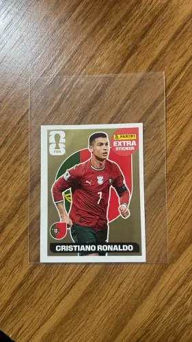 Cristiano Ronaldo - Extra Sticker Gold