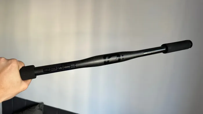 Guidão fibra de carbono + manetes