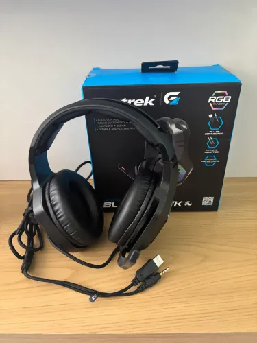 Headset Gamer Fortrek Black Hawk RGB
