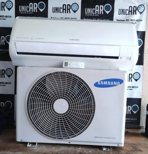 Ar Samsung inverter 9.000 BTUs $ 1.850 entregamos instalado garantia de 6 meses