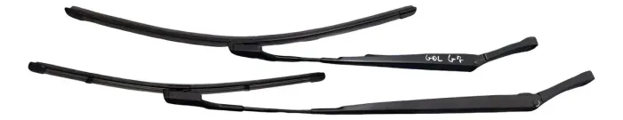 Par Braço Limpador Para-brisa Vw Gol Voyage G5 a G8 2010 a 2023