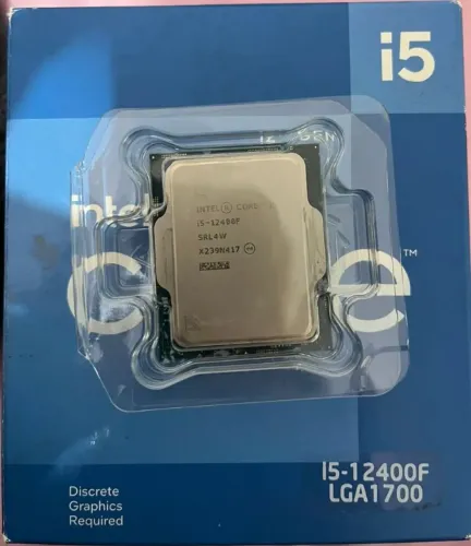 Processador Intel Core i5-12400F - ? i5-12400F | Socket LGA1700