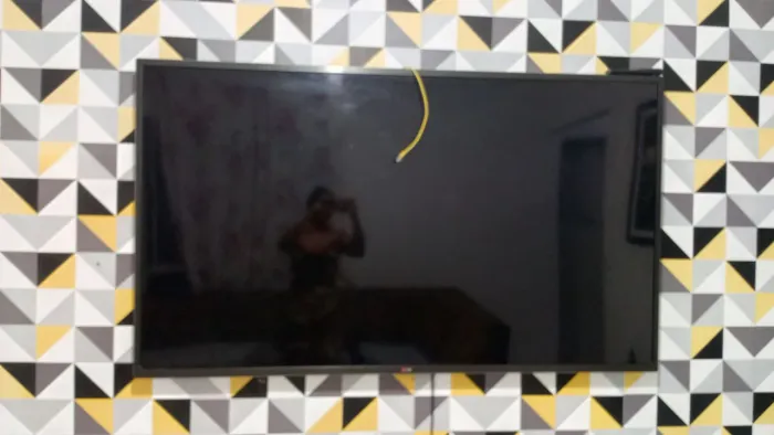 TV com avaria