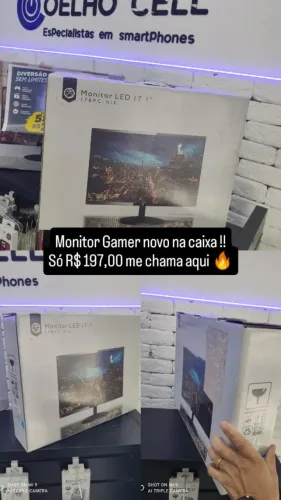 Monitor Gamer 17 Polegadas lacrado e com garantia!!