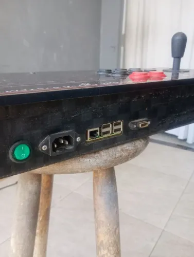 Caixa de console fliperama portátil sem cartão de memória 