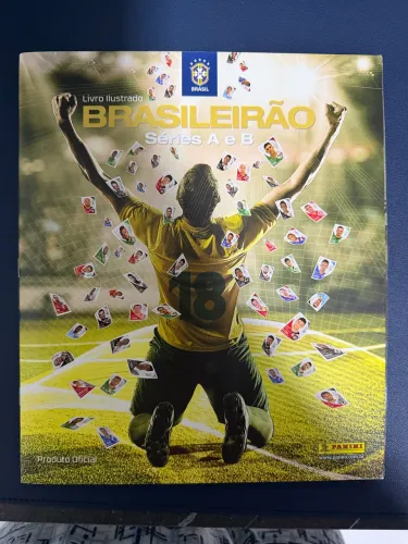 Álbum figurinhas Brasileirão completo 2018