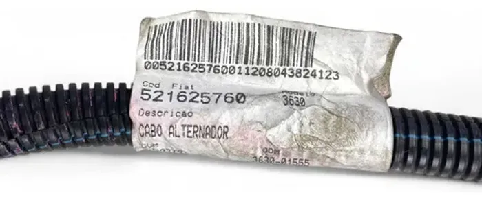 Cabo Positivo Bateria Fiat Pulse 1.3 2020 2024 521625760 Preto