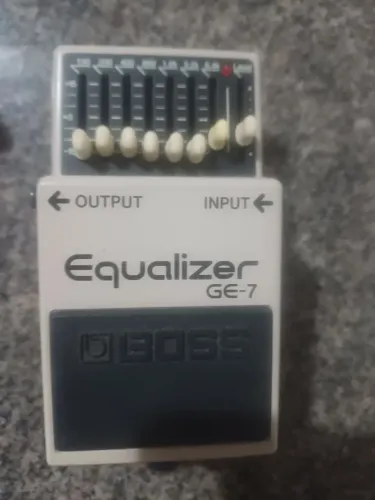 Pedal Equalizer da Boss Ge7