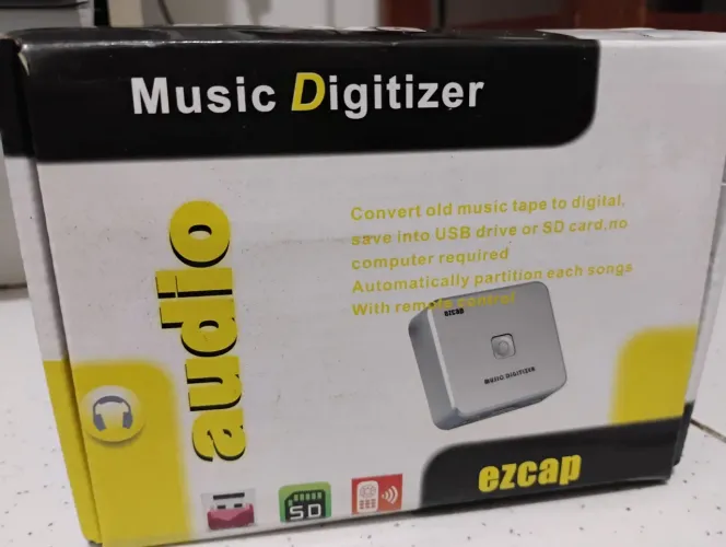 Placa de captura de áudio usb