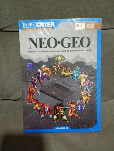 Livro Dossiê Old Gamer NEO GEO (LACRADO)