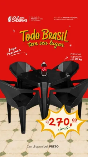 Jogo Diamante preta