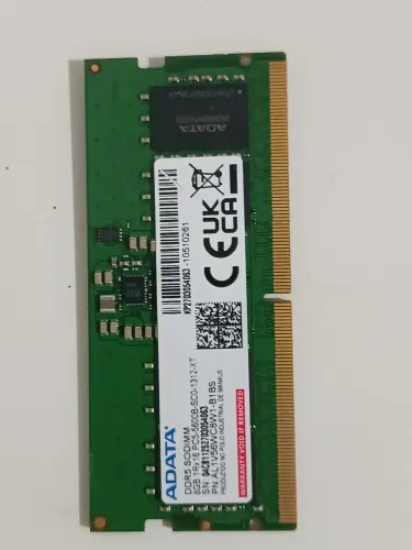 MEMÓRIA RAM ADATA 8GB DDR5 5600MHz PARA NOTEBOOK