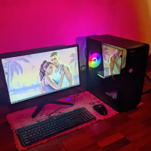 PC Gamer Completo - Intel core i5 3470 / gt 1030 2gb gddr5 / 8gb RAM / HD 500gb