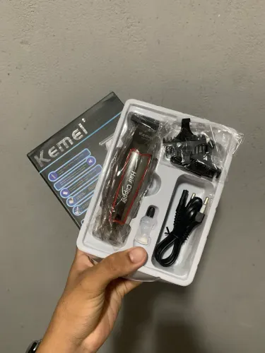 maquininha de cabelo kemei 