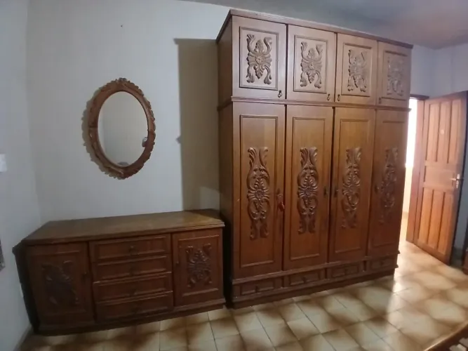 CONJUNTO QUARTO MADEIRA MACIÇA 