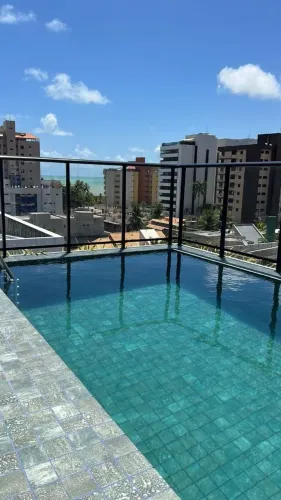 Apartamento com 1 dormitório à venda, 24 m² por R$ 310.000 - Intermares - Cabedelo/PB